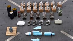 Iranian-made missile components