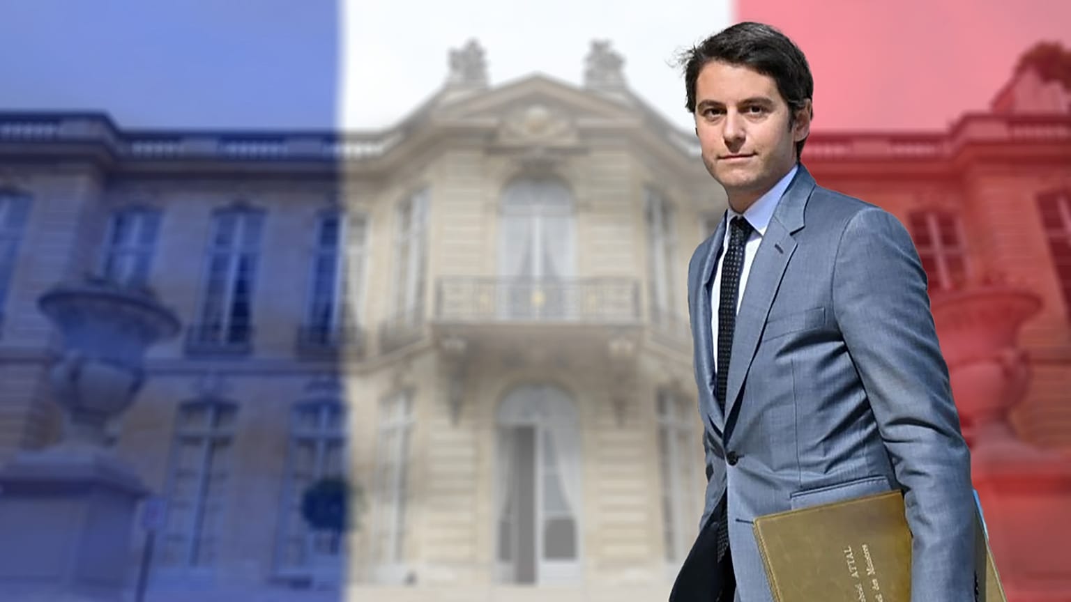 Gabriel Attal, minden idők legfiatalabb francia miniszterelnöke, 2024. január 9-én