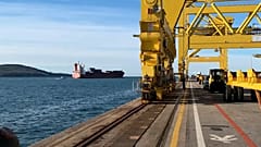 Hafenanlage in Triest