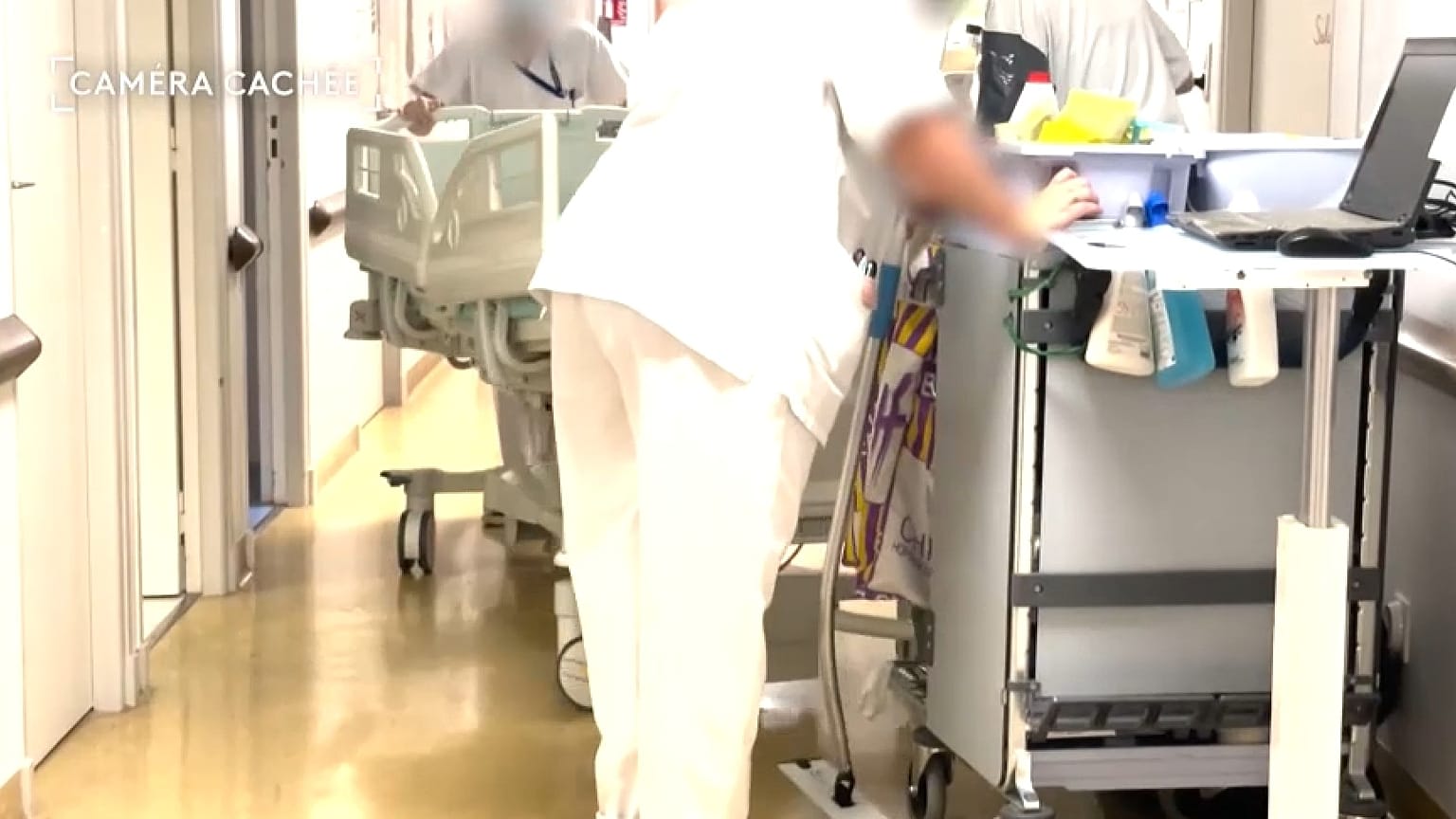 مشهد من داخل أحد المستشفيات