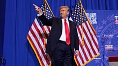 Ex-Präsident Donald Trump gewann die erste republikanische Vorwahl in Iowa