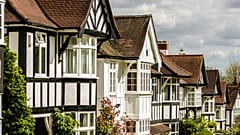 Houses in the UK.