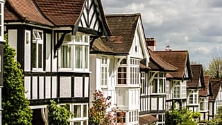 Houses in the UK.