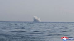 underwater weapon test by drone named Haeil, held between March 25 and March 27, 2023