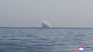 underwater weapon test by drone named Haeil, held between March 25 and March 27, 2023