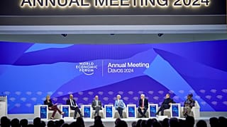 World leaders meeting in Davos in 2024