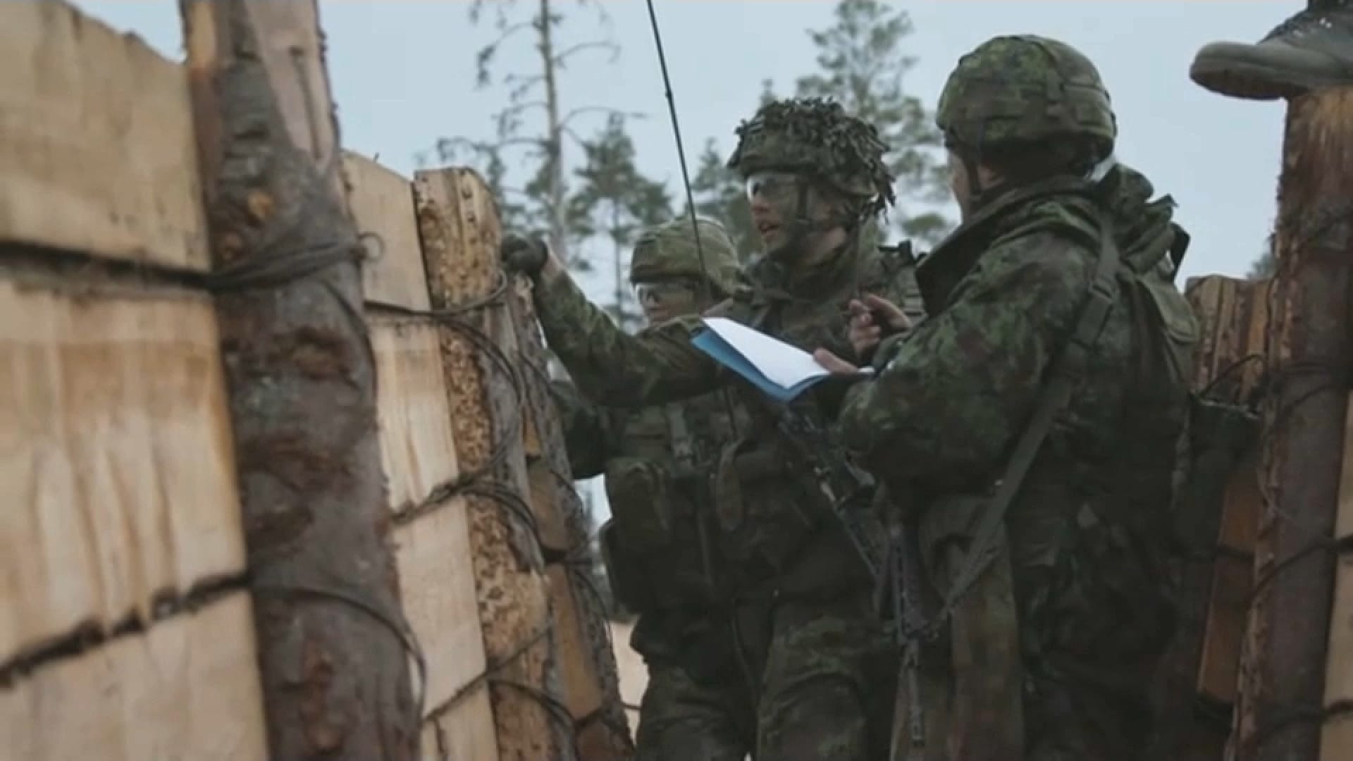 Build Defences Baltic states to build new defences to bolster NATO's eastern border ...