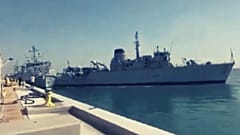 تصادف دو کشتی جنگی بریتانیا در بحرین