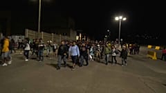قافلة مهاجرين تنطلق من هندوراس إلى أميركا.