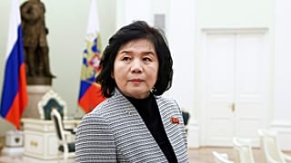 La ministra degli Esteri nordcoreana Choe Son-hui