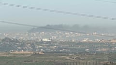 تصاعد دخان أسود في سماء غزة، 21 يونيو 2024