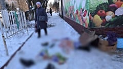 Ντόνετσκ μετά τον βομβαρδισμό