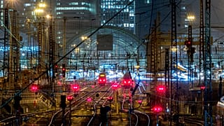 Frankfiurt Hauptbahnhof am 10.1.24