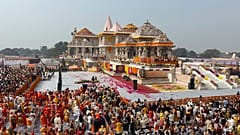  Hindu-Tempel in der nordindischen Stadt Ayodhya