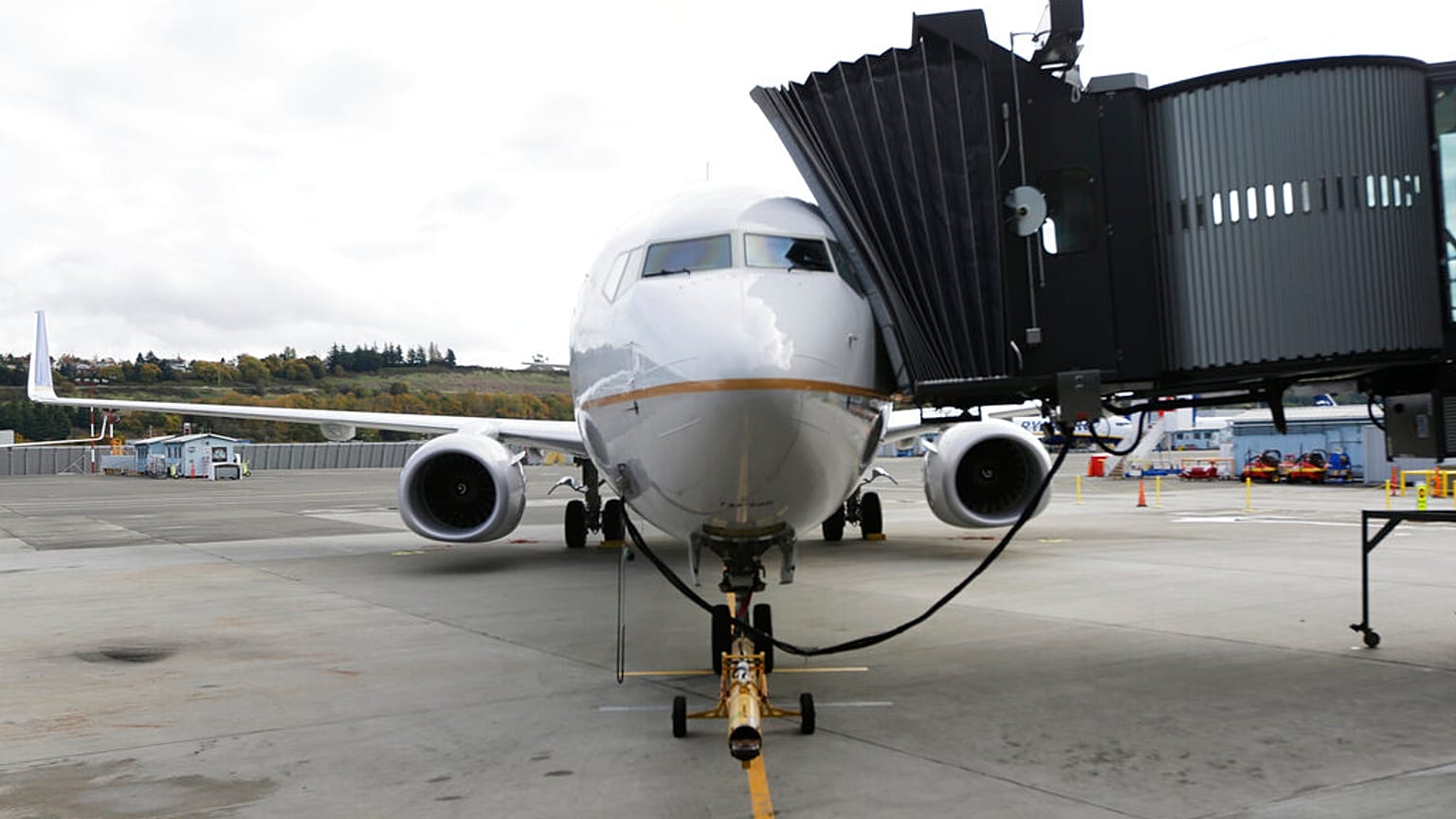 Boeing 737-900ER Seattle'da United Airlines'a teslim edilirken/ Arşiv