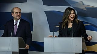 Κωστής Χατζηδάκης και Σοφία Ζαχαράκη