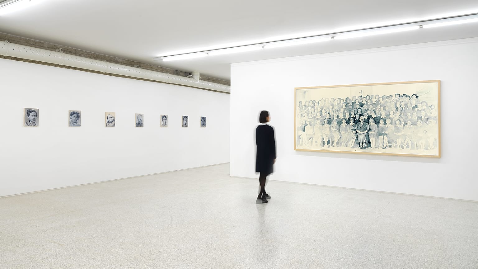 A view of Giulia Andreani's show L'improduttiva at Collezione Maramotti