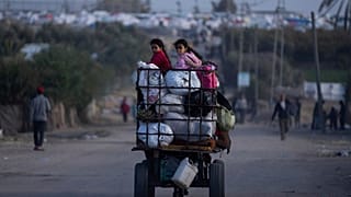Vertriebene im Gaza-Streifen