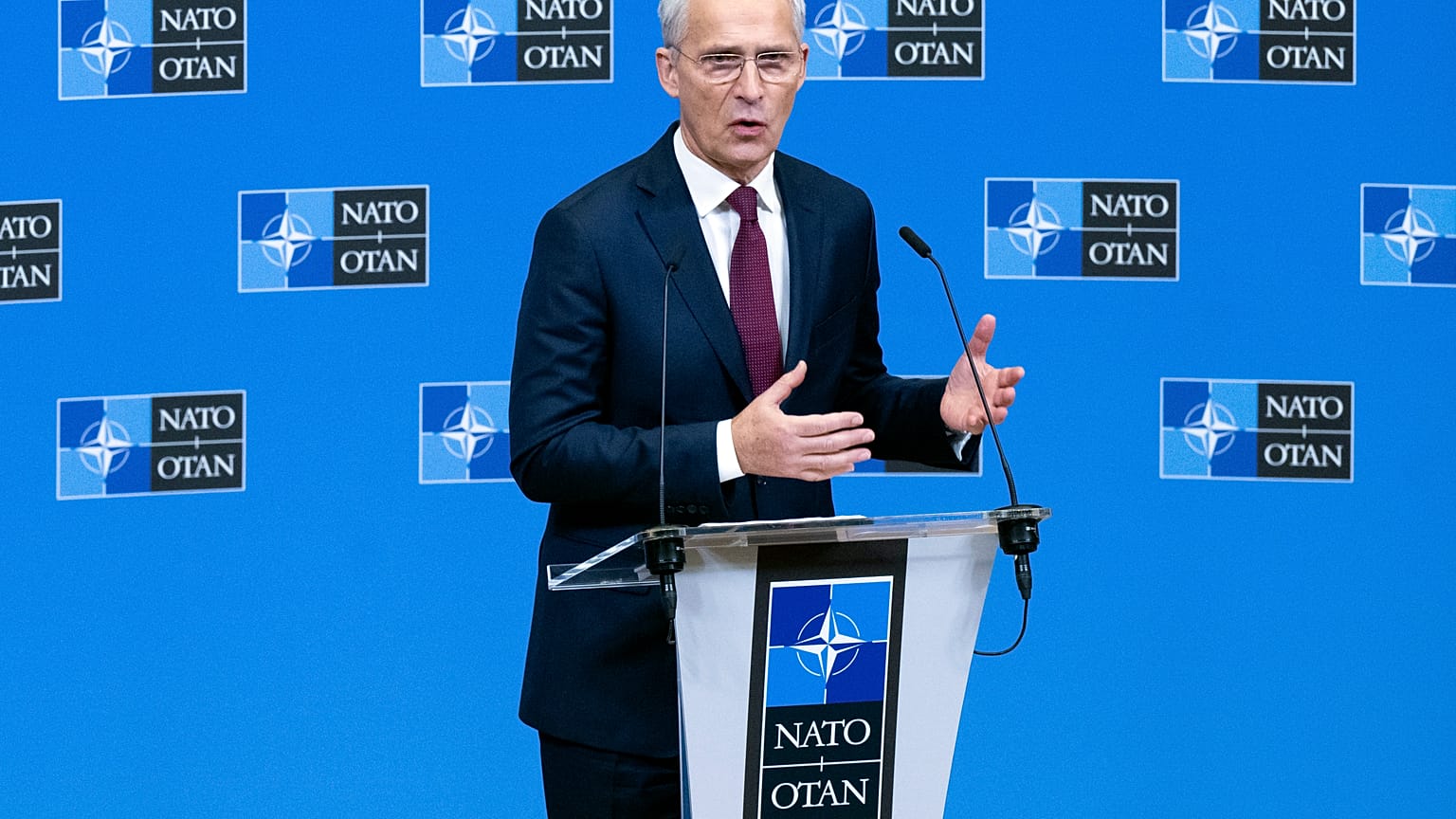 Il Segretario generale della Nato Stoltenberg
