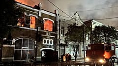 Fire destroys thousands works of art at the main gallery in Georgia's separatist region of Abkhazia 