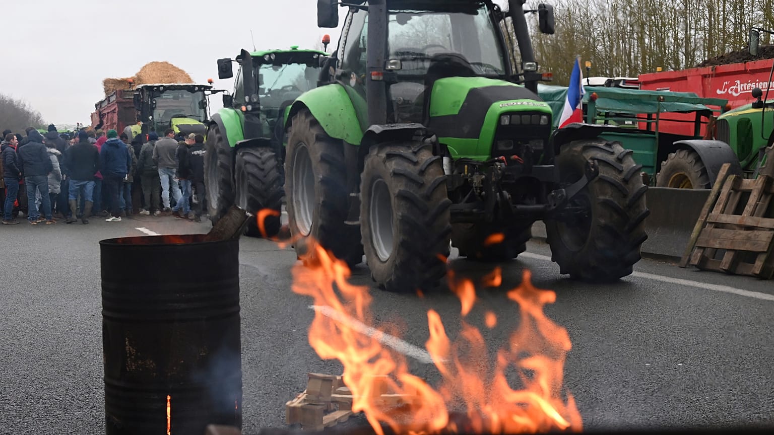 Útblokád Franciaországban