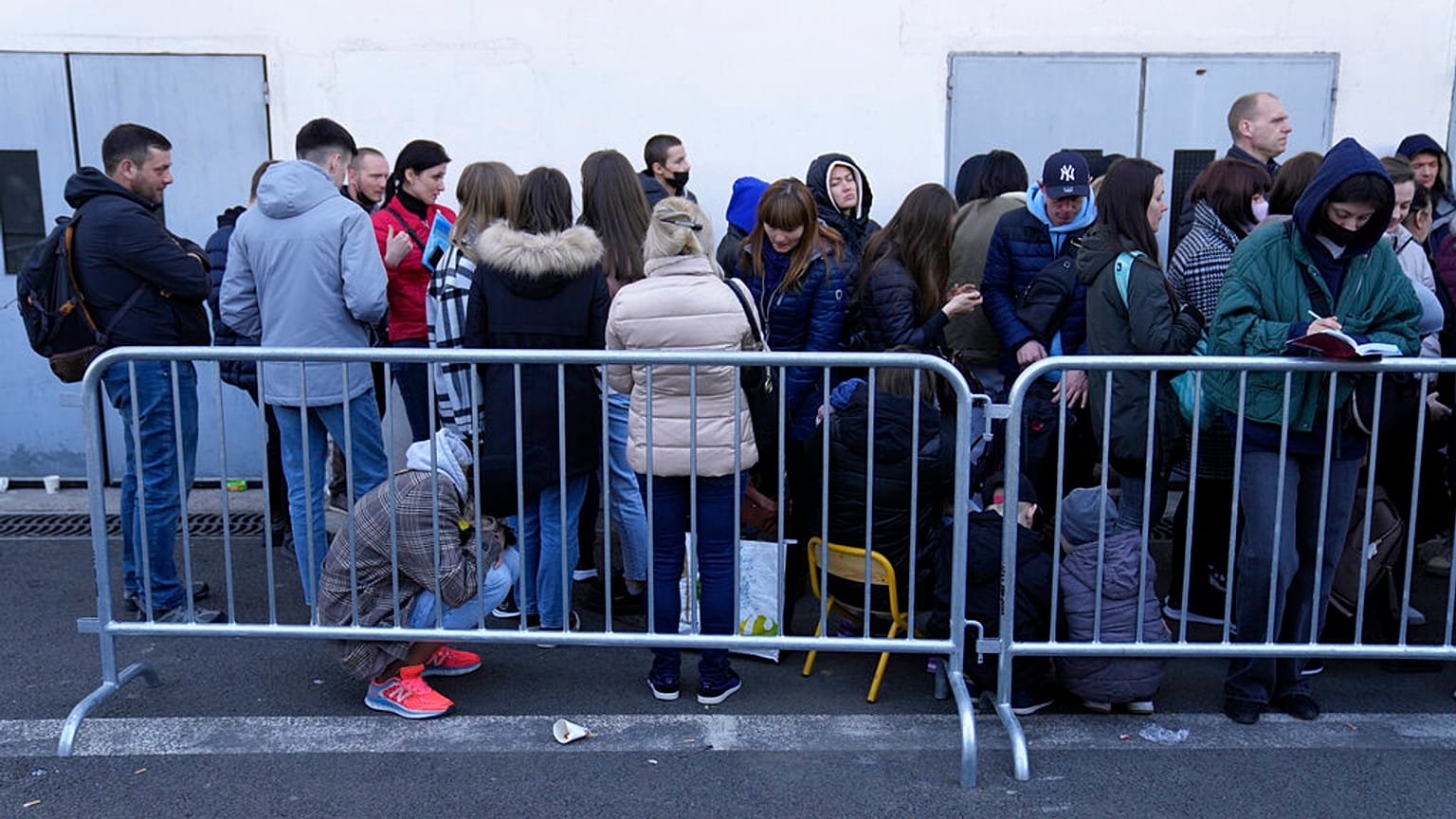 Fransa'ya gelen sığınmacılar