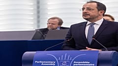 Ο Πρόεδρος της Κυπριακής Δημοκρατίας, Νίκος Χριστοδουλίδης στην Ολομέλεια της Κοινοβουλευτικής Συνέλευσης του Συμβουλίου της Ευρώπης