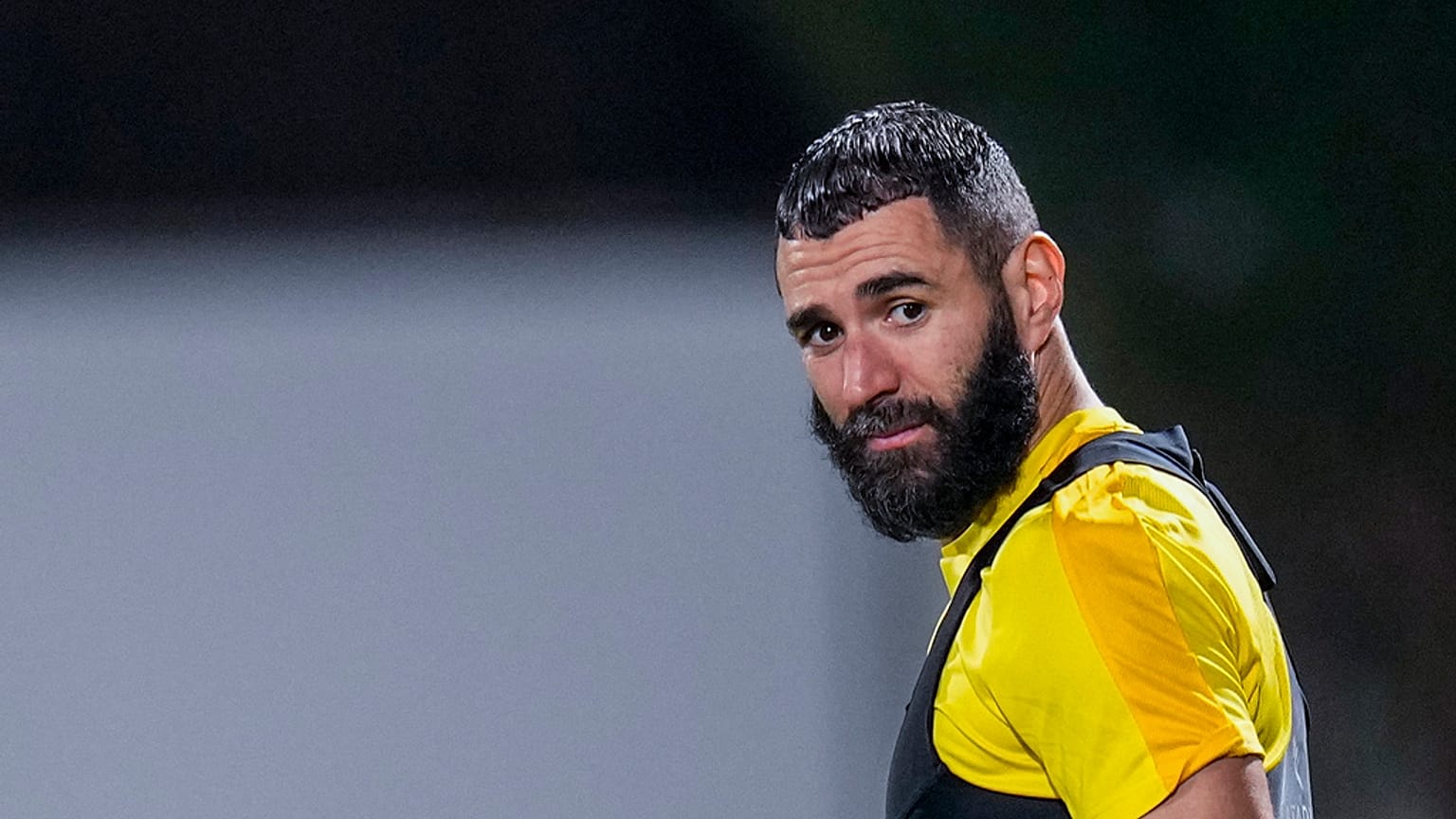 Suudi el İttihad takımınının forvet oyuncusu Fransız futbolcu Karim Bezema