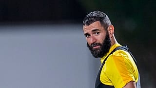 Suudi el İttihad takımınının forvet oyuncusu Fransız futbolcu Karim Bezema