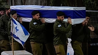 تشييع الجنود القتلى الذين سقطوا في كمين المغازي في غزة 