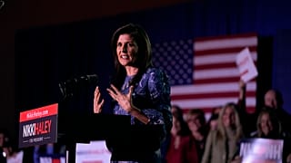 La candidata repubblicana Nikki Haley