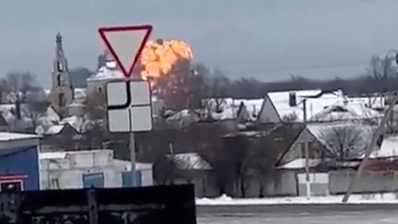 Flugzeugabsturz bei Belgorod
