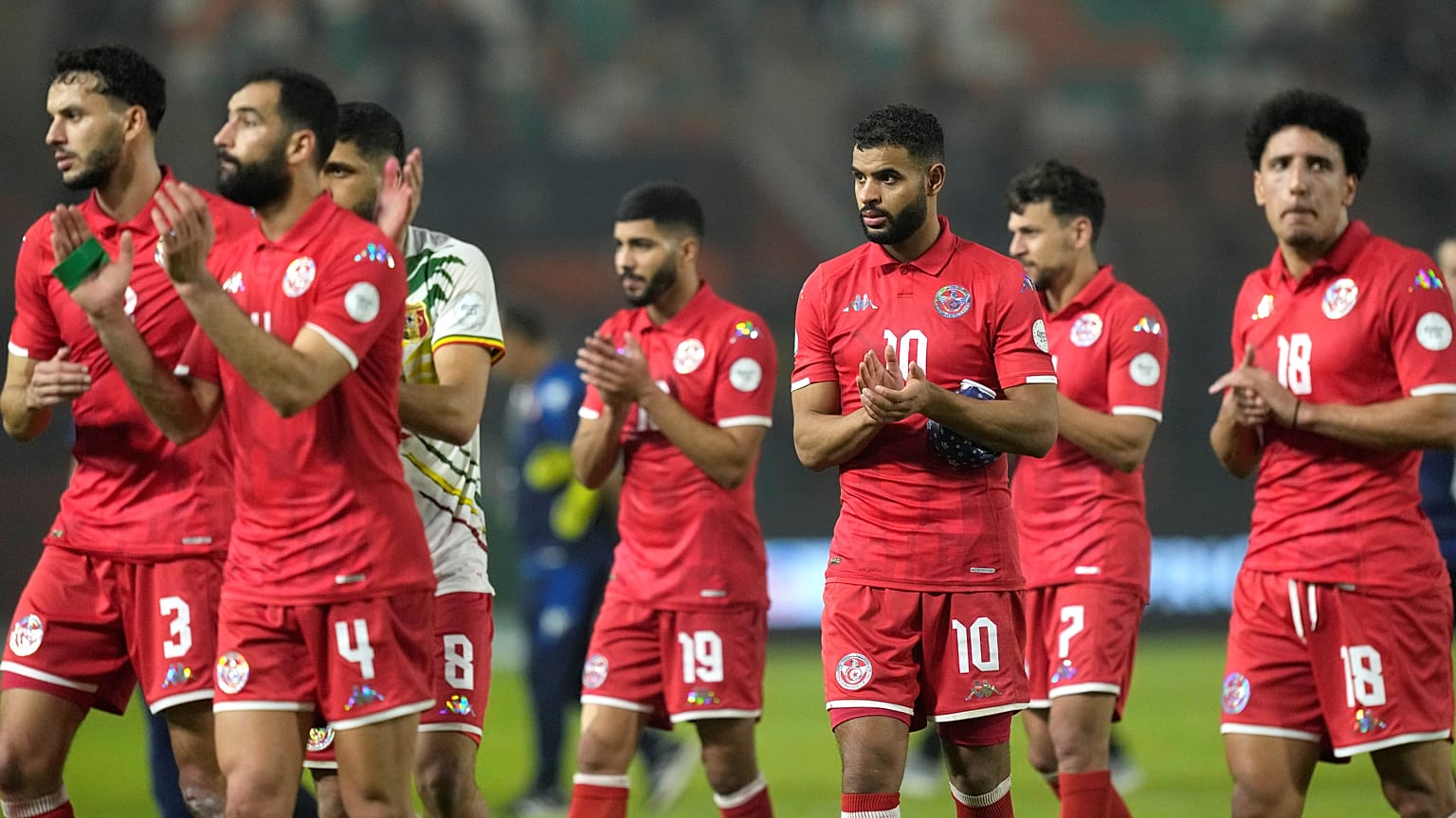 لاعبو المنتخب المغربي