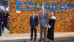 Los Reyes de España inauguran Fitur junto al presidente de Ecuador, Daniel Noboa
