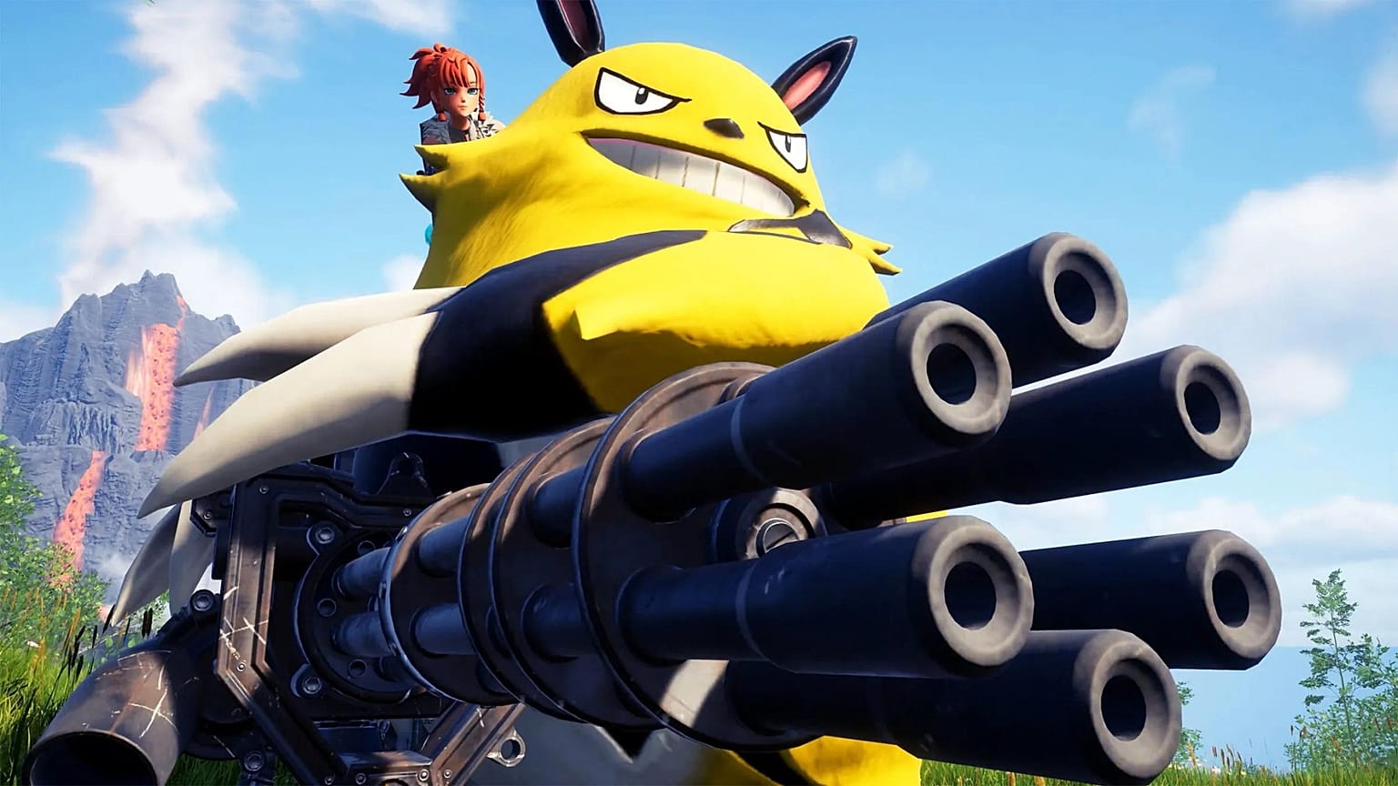 Pokémon με όπλα Palworld