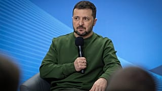 El ministro de Asuntos Exteriores de Rusia, Serguéi Lavrov, se dirige a los asistentes en una rueda de prensa en la sede de las Naciones Unidas, el 24 de enero de 2024.