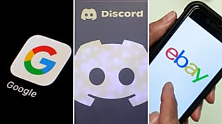 Google, Discord ve eBay için uygulamalar ve logolar