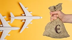Money sent abroad, montage.