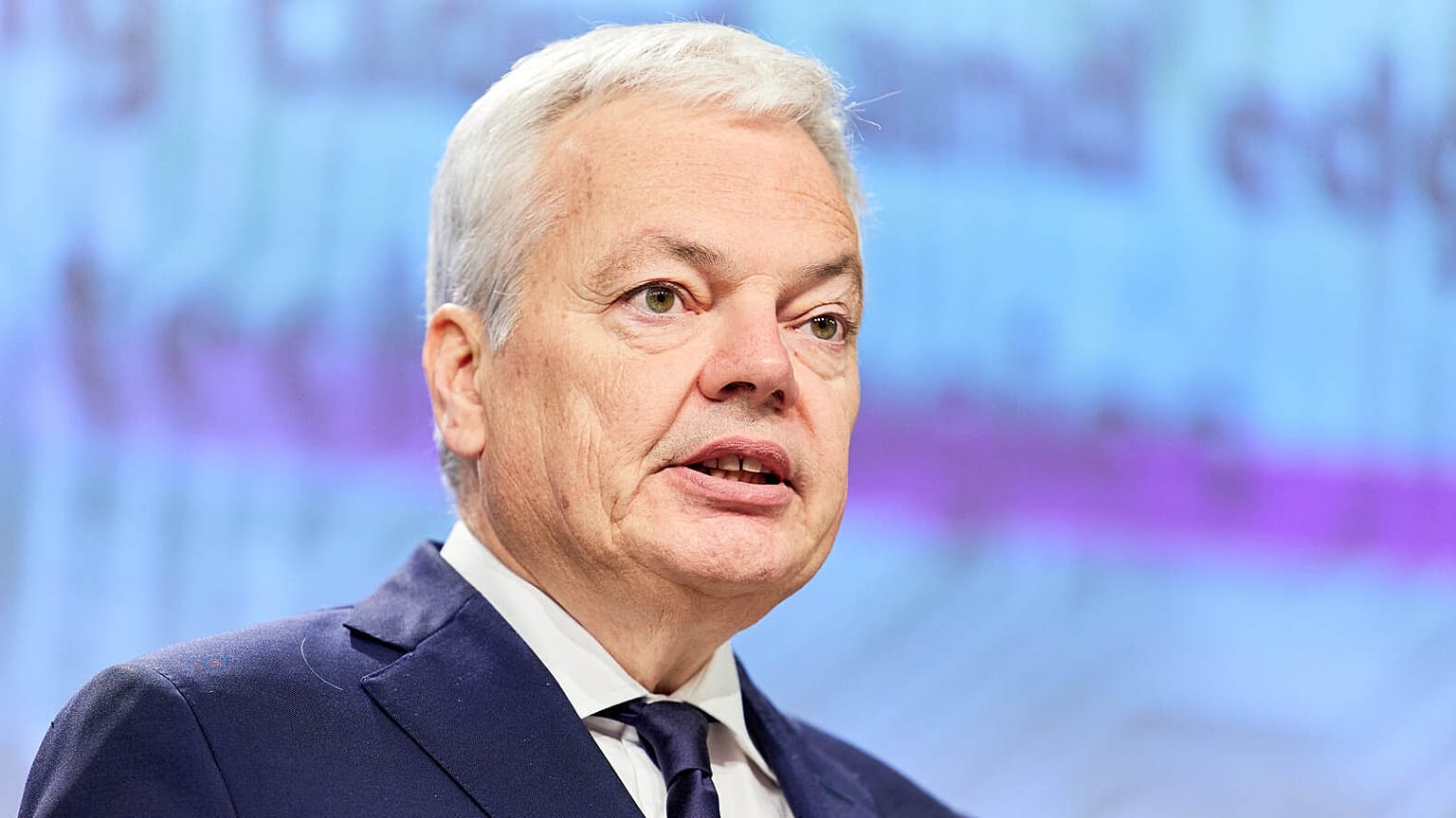 Didier Reynders, comisario europeo de Justicia