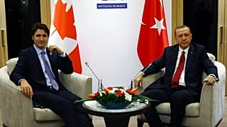 Cumhurbaşkanı Erdoğan ile Kanada Başbakanı Trudeau (arşiv)