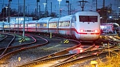 A frankfurti főpályaudvar 2024. január 23-án 