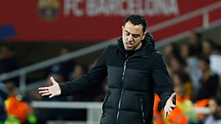 مدرب فريق برشلونة تشافي هرنانديز