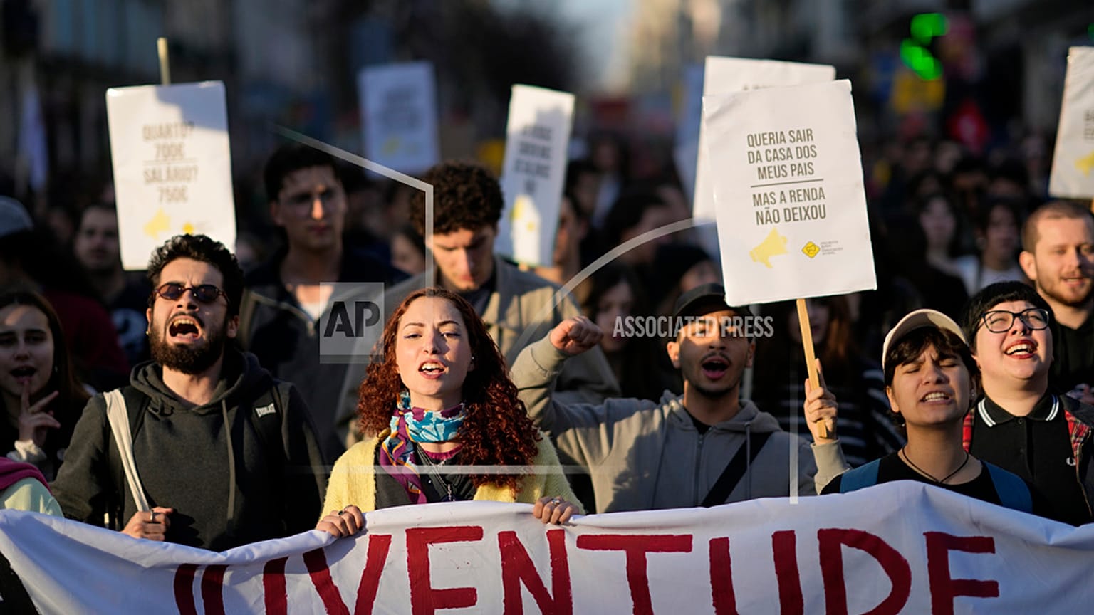 Protesto em Lisboa contra crise na habitação