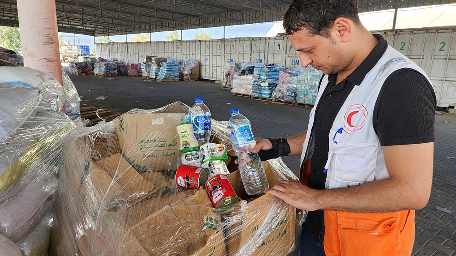 Gazze Şeridi'ndeki UNRWA kampı