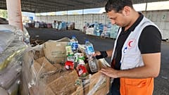 Gazze Şeridi'ndeki UNRWA kampı