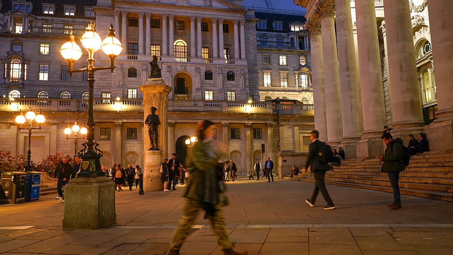 The Bank of England, London. Oct. 13, 2022. 