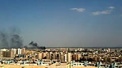 صورة أرشيفية لقصف على دمشق