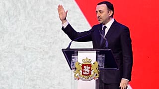 Irakli Gharibaschwili in Tiflis am 29.1.24
