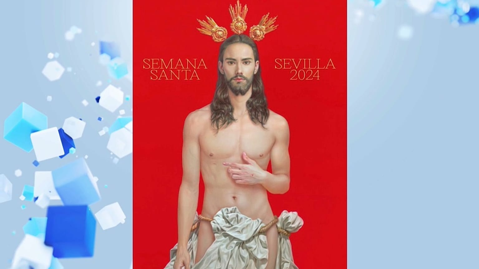 El cartel oficial de la Semana Santa 2024 de Sevilla. 
