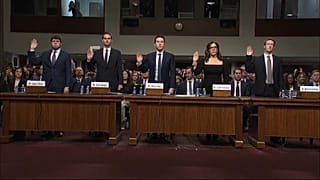 Les patrons des plus grandes plateformes numériques ont prêté serment devant la commission du Sénat amércain.